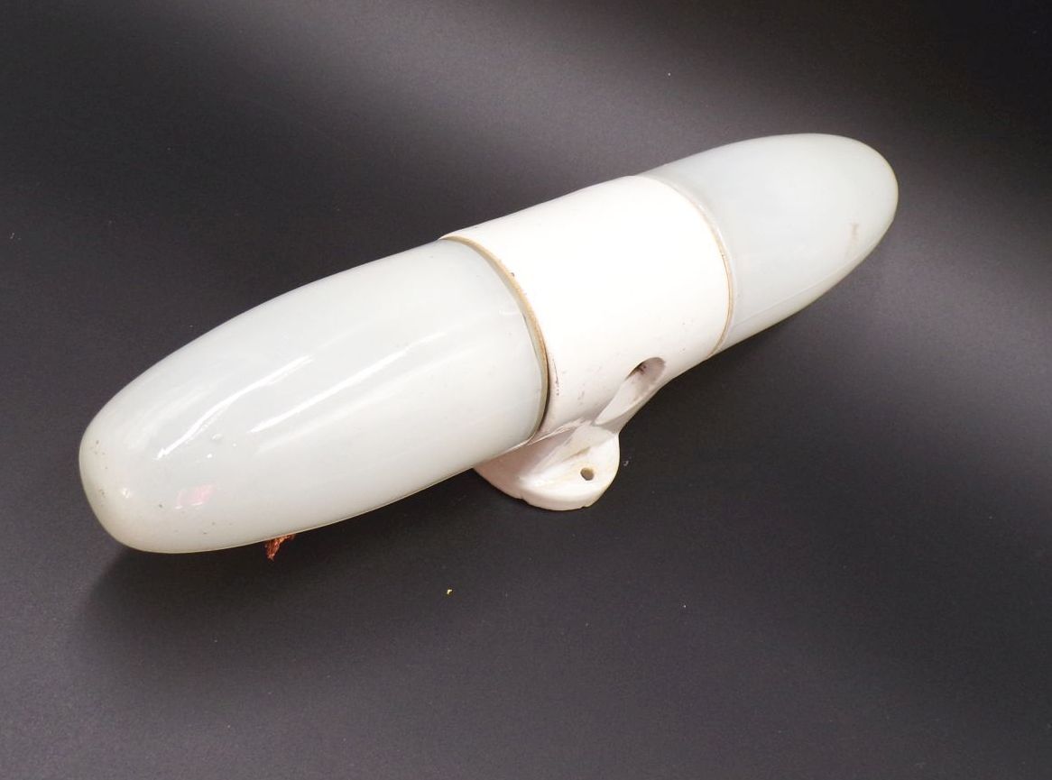 Wagenfeld Wandleuchte Porzellan Glas Bauhaus E14 Art Deco Wandlampe