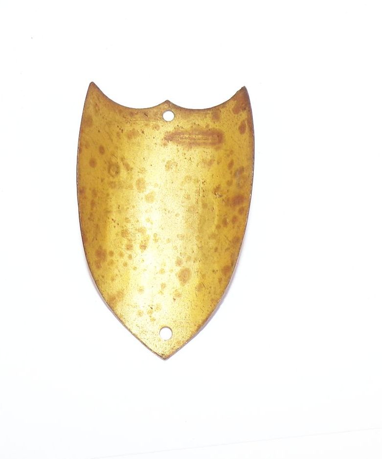 Altes Steuerkopfschild Kleint Sproitz Quitzdorf am See Fahrrad Kraftfahrzeuge 1930er 