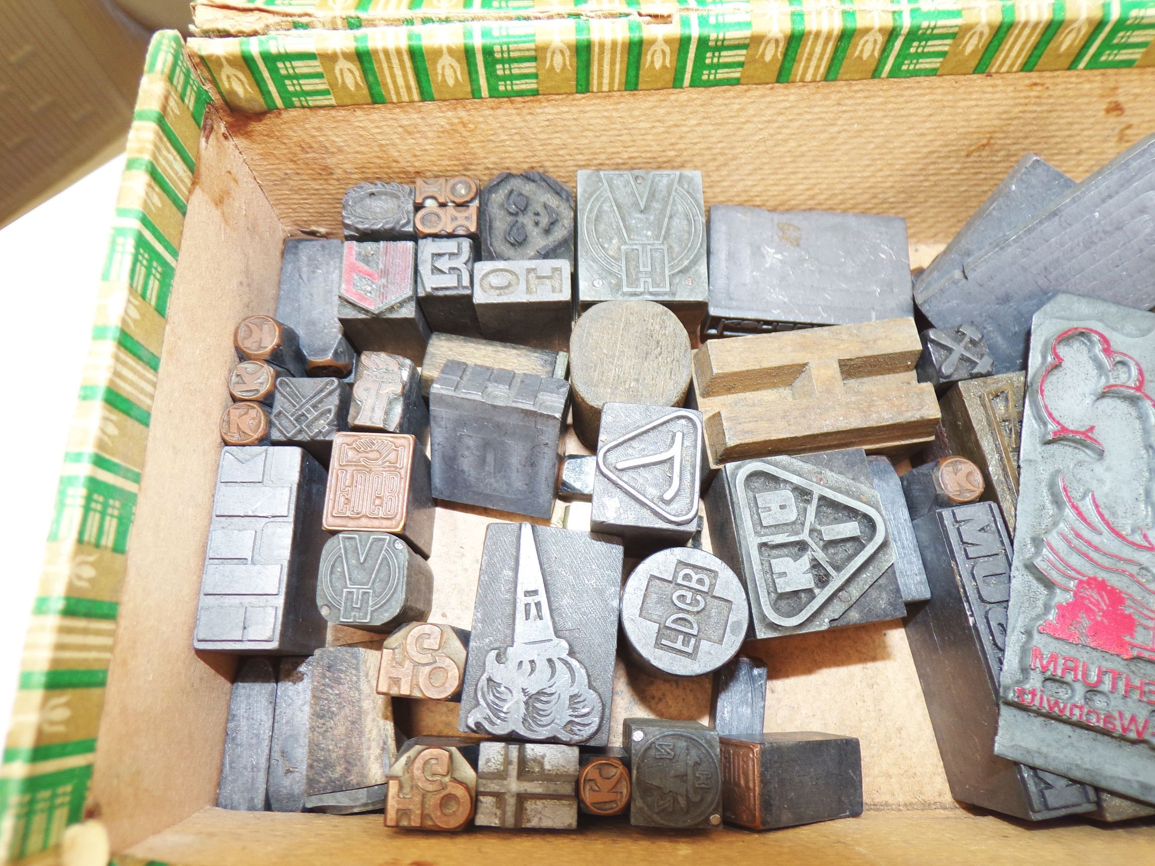 Konvolut DDR Klischee Druckstöcke Konsum FDGB Ifa HO Markant IKA 