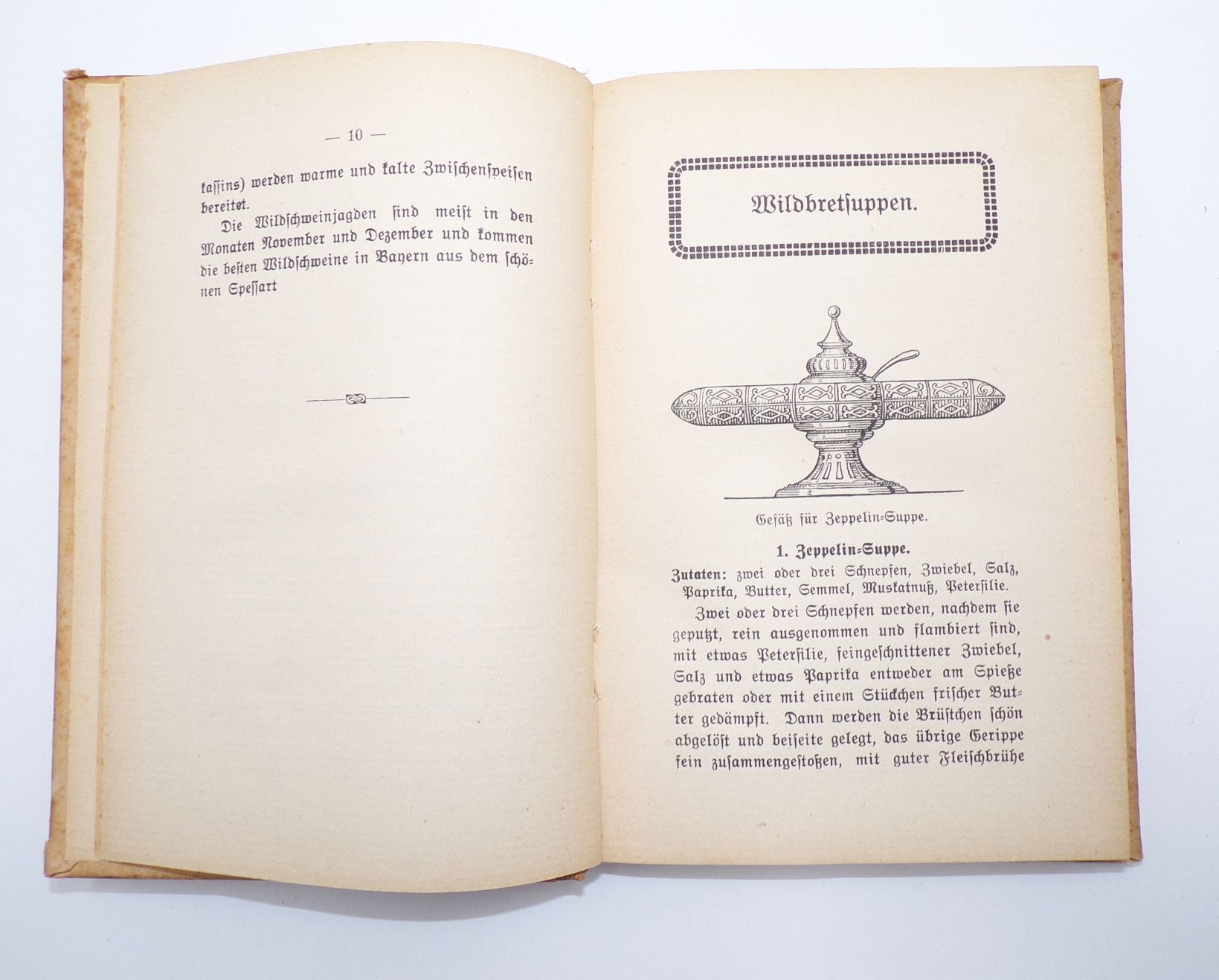 Die Wildbretküche 243 Kochrezepte von Marie Buchmeier um 1910