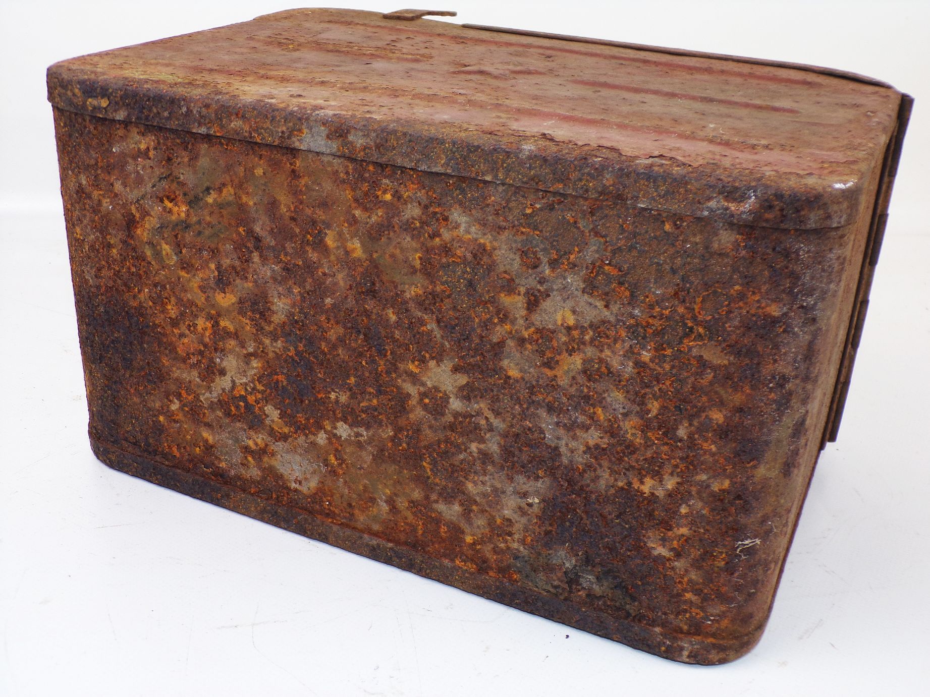 Alte Munitionskiste Metall UdSSR Gurtkasten russisch Dschk Sowjetunion 