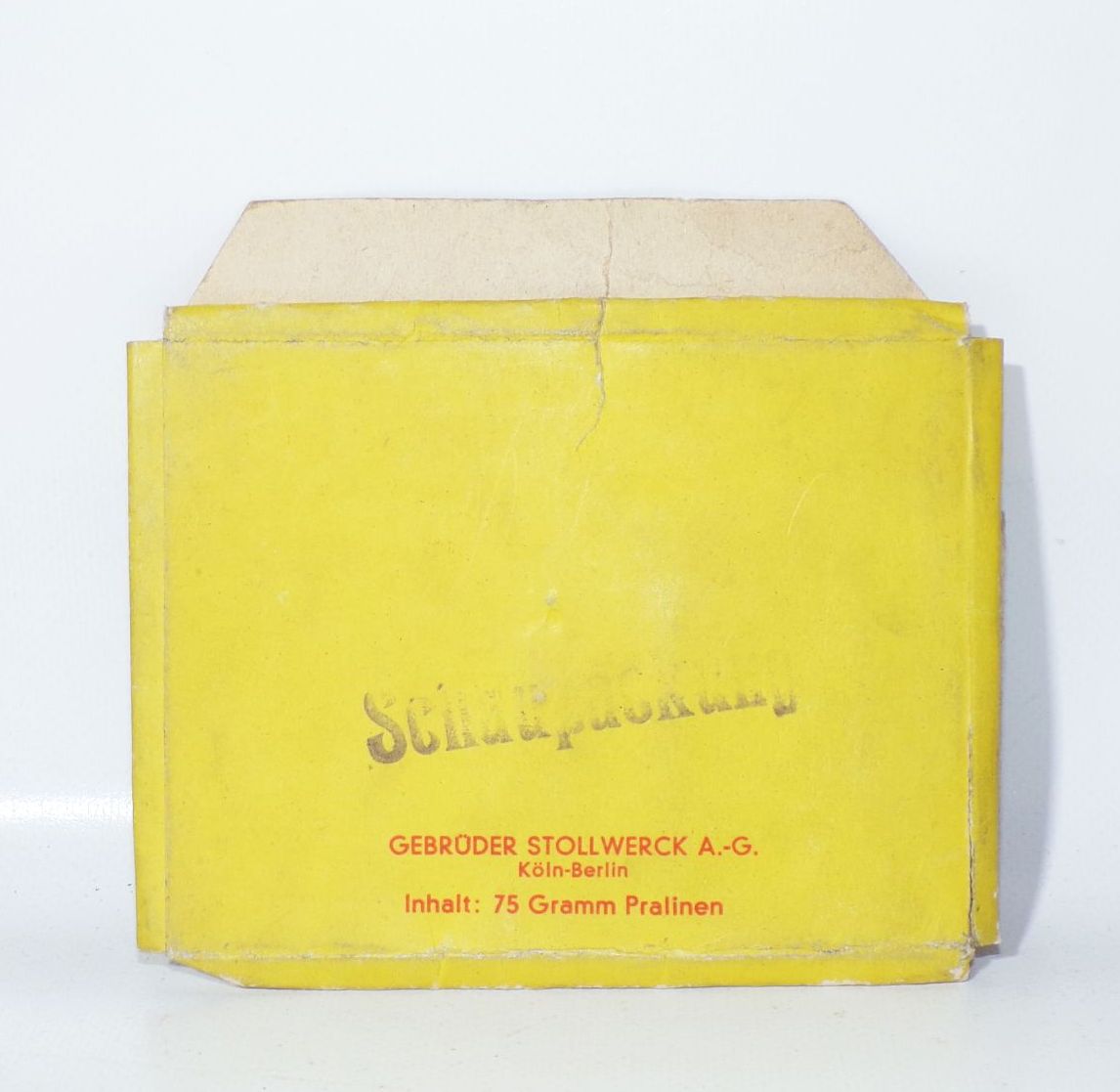 Stollwerck Schaupackung Vintage Reklame