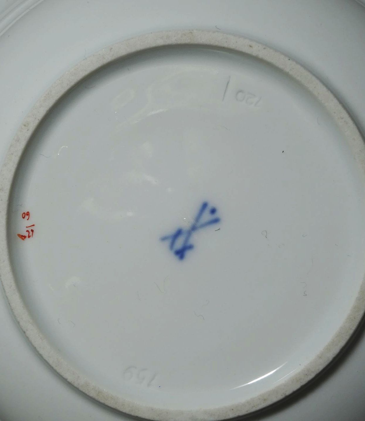 Meissen Gedeck Schwanenhals Blumen Dekor Gerbera 3 Wahl 