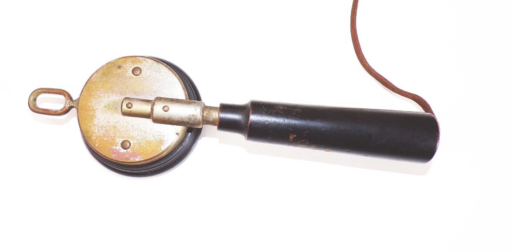 Altes Kurbeltelefon Schwarz Wandtelefon Deko Telefon