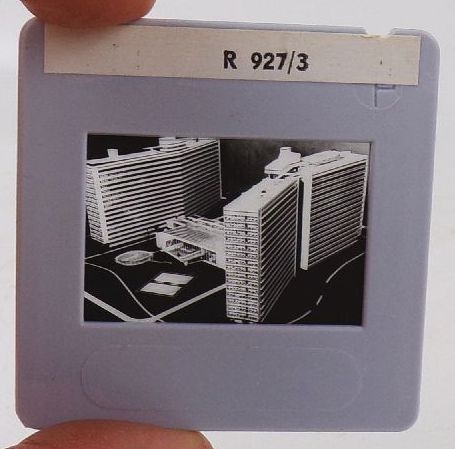 Dia Serie Beispiele sozialistischer Architektur R927 DDR Lehrmittel Studium 