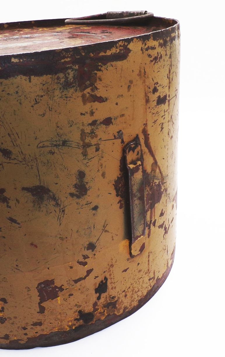 Alter Abwurfbehälter 2 Weltkrieg Kanister WW2 Fallschirmjäger