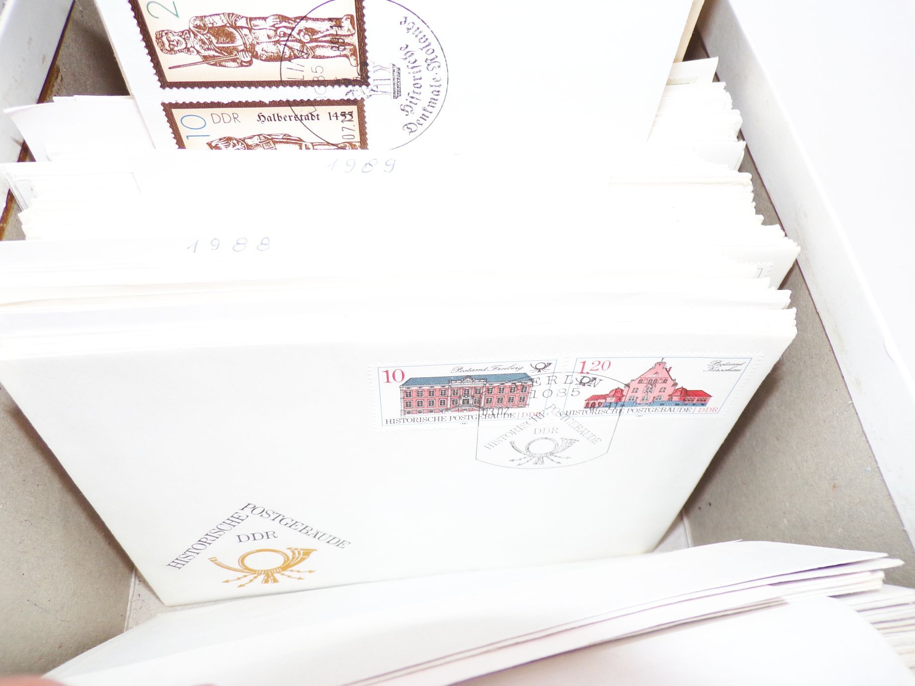 Konvolut DDR Ersttagsbriefe 1954 bis 1991 FDC Konvolut DDR Ersttagsbriefe 1954 bis 1991 FDC