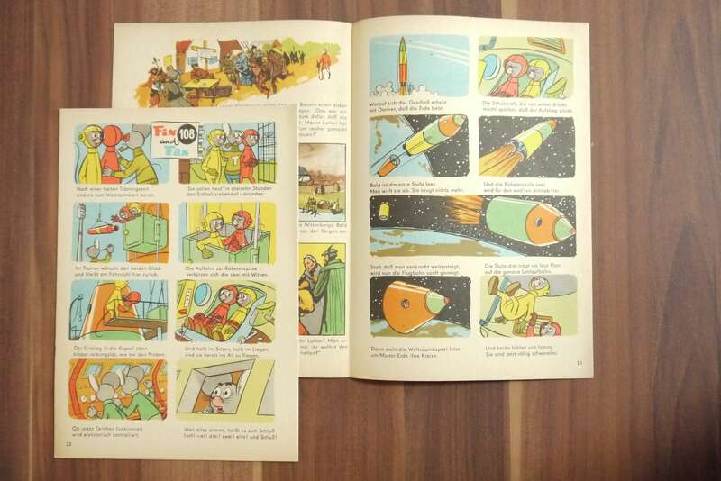 Atze DDR Comic Jörg und die Sensenmänner 1967 Heft 1