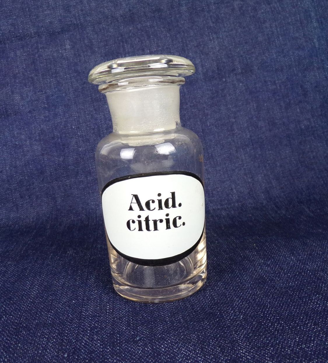Alte Apothekergefäß Acid Citric Vorratsgefäß Deko Apothekerflasche