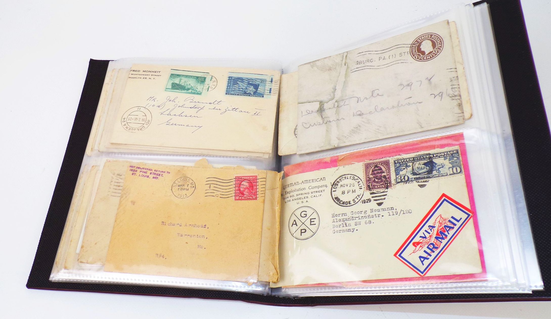 USA Briefmarken Konvolut Briefe