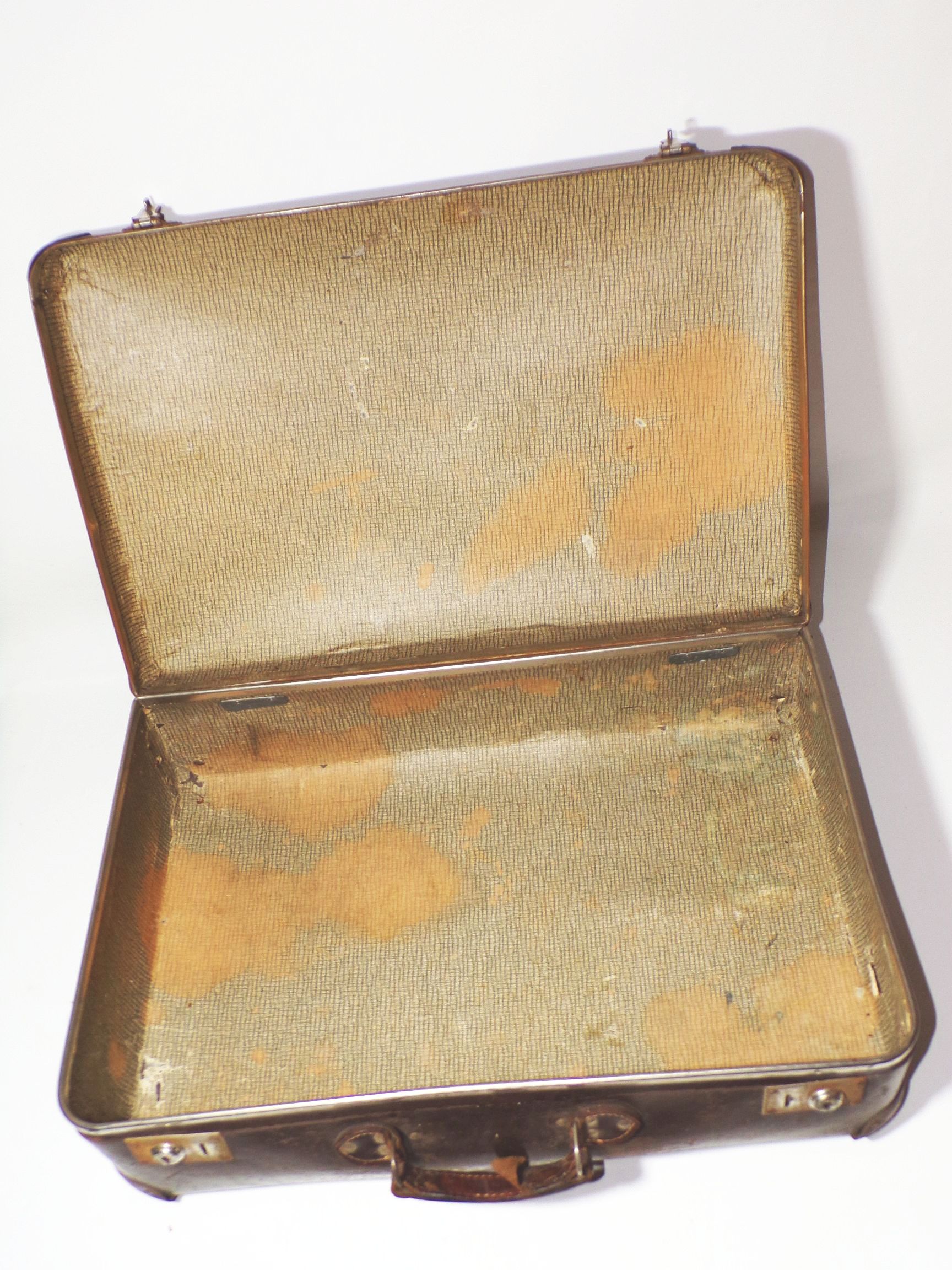 Alter Koffer Echt Vulcan Fieber Reisekoffer 