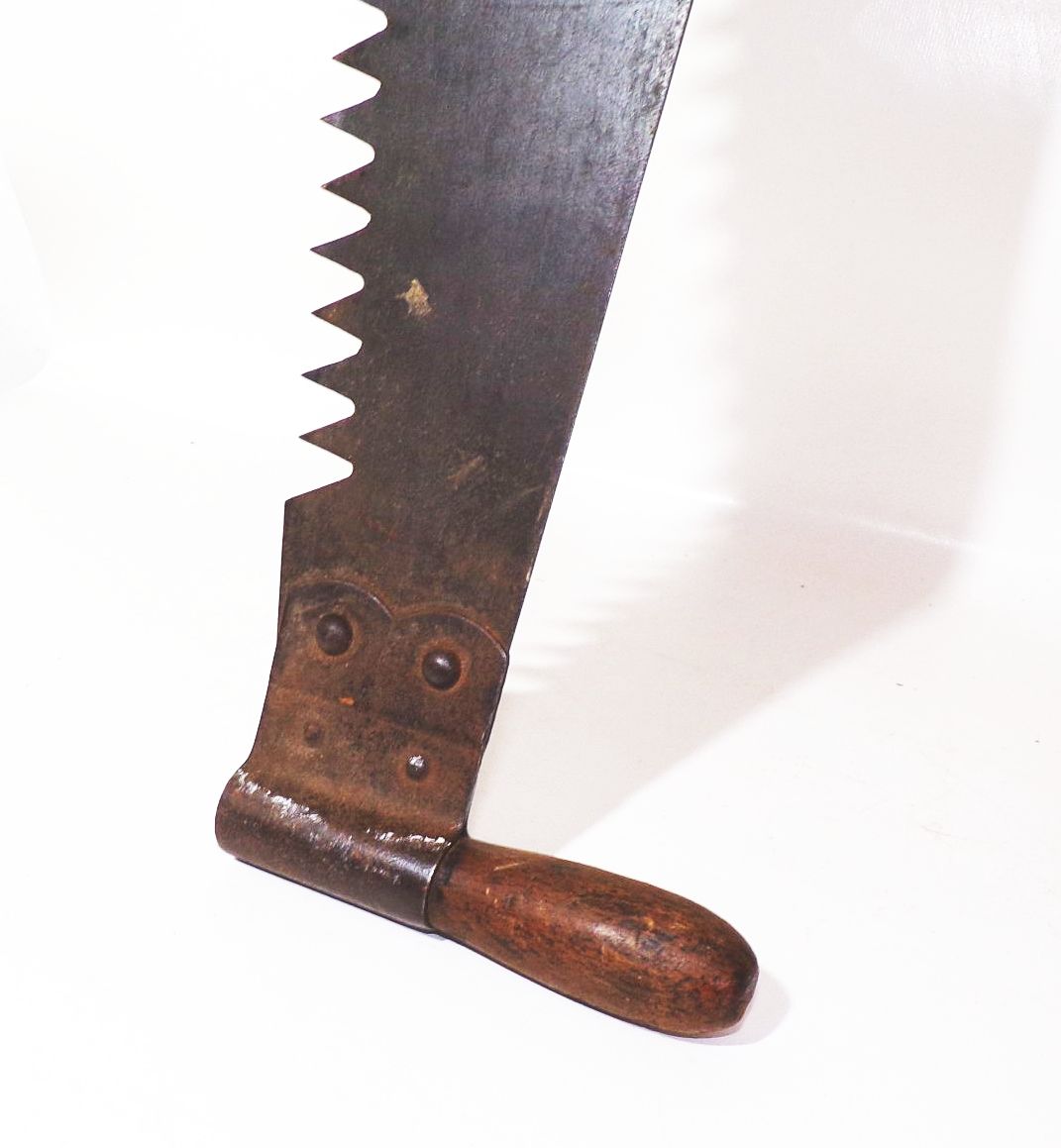 Alte Schrotsäge Hochzeitssäge 129 cm Zweimannsäge Deko Hochzeit Kopie