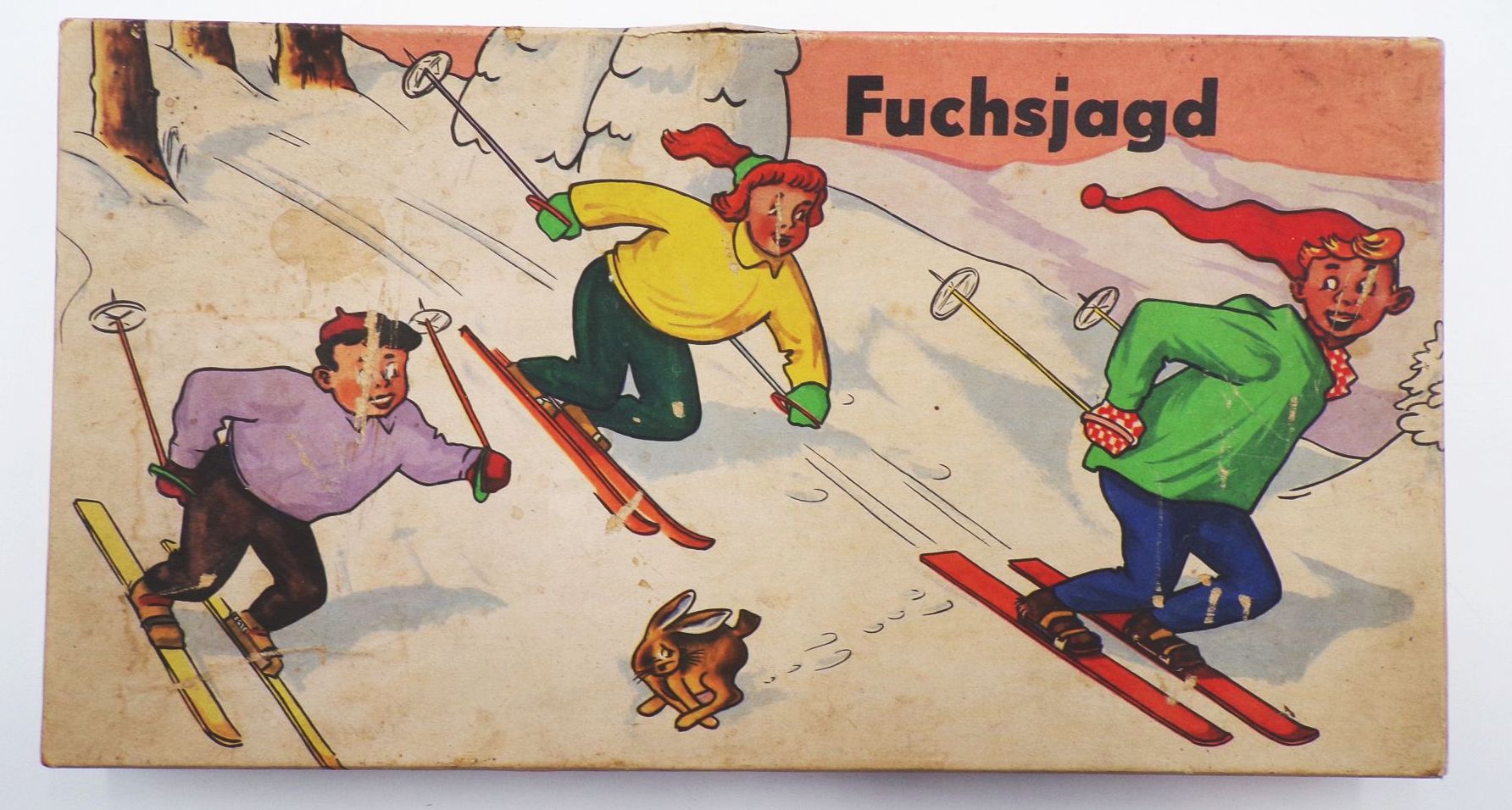 Altes Brettspiel Fuchsjagd 1963 DDR 