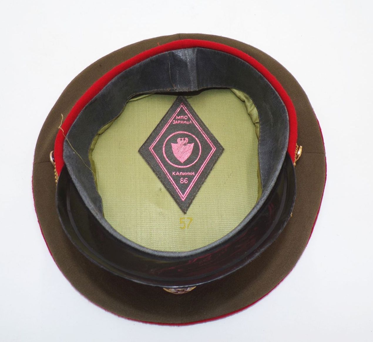 Alte Schirmmütze UdSSR Sowjetunion Größe 57 