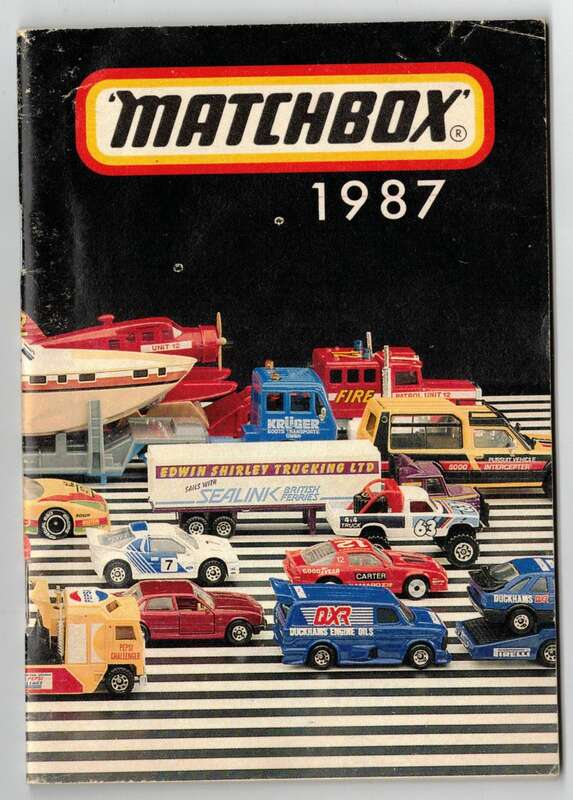 Matchbox Katalog 1987 Modellautos Sammlerkatalog  