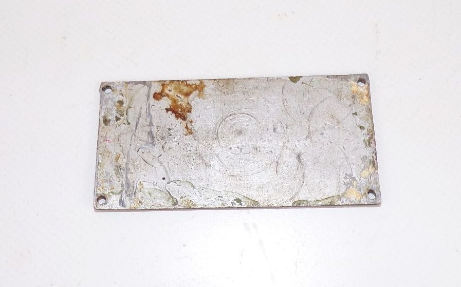 Altes Textima Typenschild VEB Webstuhl Bau Neugersdorf 1958 