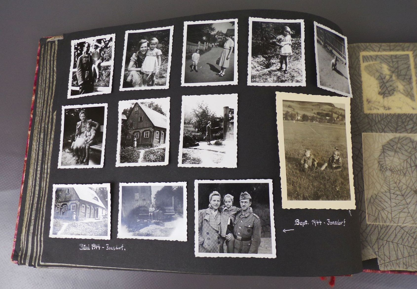 Altes Fotoalbum Kinderheit Urlaub Trassenheide VW Käfer Auto Altes Fotoalbum Kinderheit Urlaub Trassenheide VW Käfer Auto