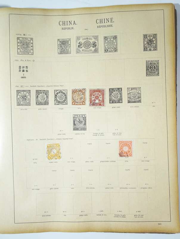 Schwaneberger Briefmarkenalbum Union Ausgabe 1924 Briefmarken