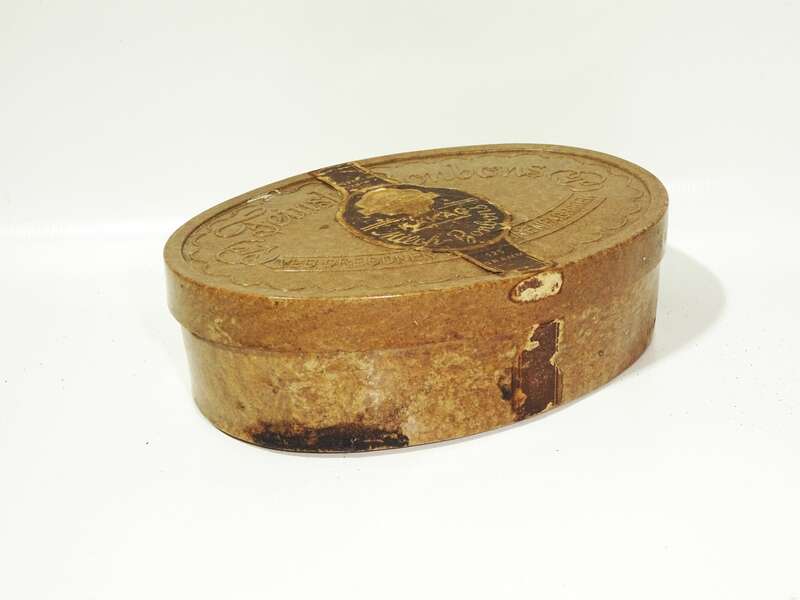 DDR Dose Feinste Bonbons 1950er Kunststoff Plastik Bonbondose