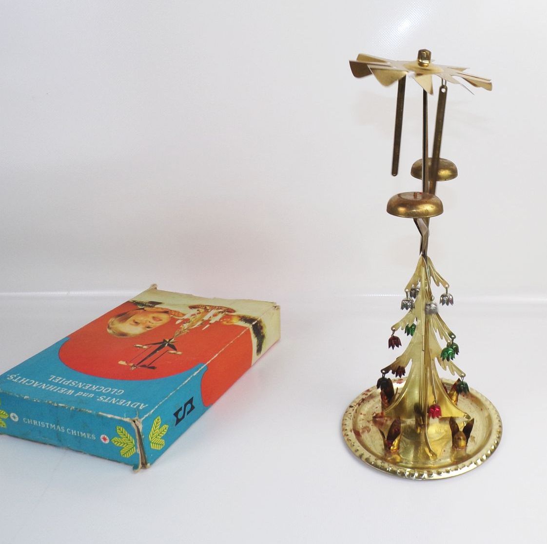 Altes Advents und Weihnachts Glockenspiel DDR Originalkarton Altes Advents und Weihnachts Glockenspiel DDR Originalkarton