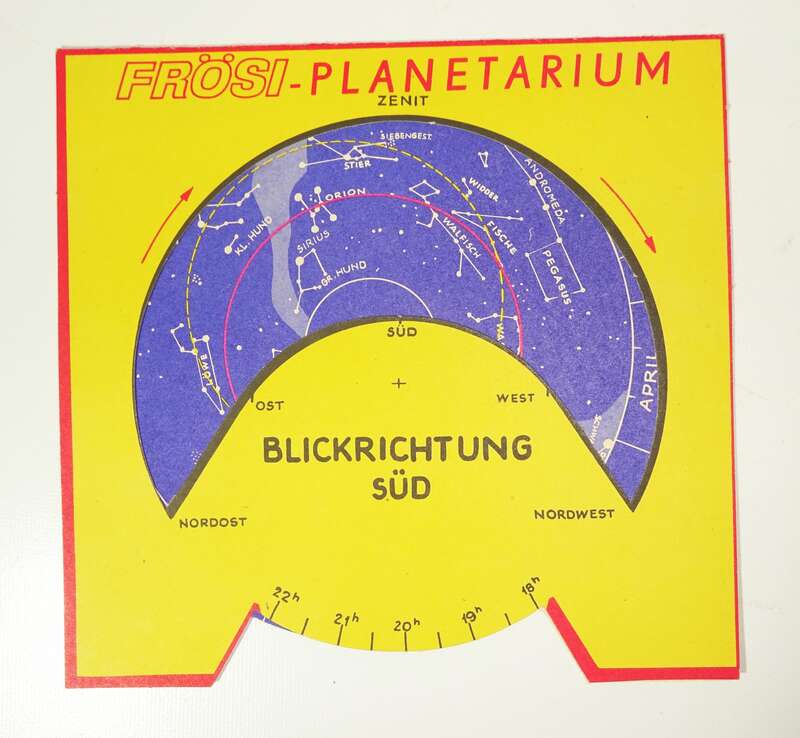 Frösi Planetarium Beilage DDR Fröhlich sein und singen