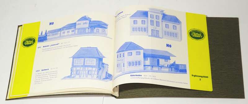 Temos Dauer Katalog Franzke Köthen Modellbau DDR 1962