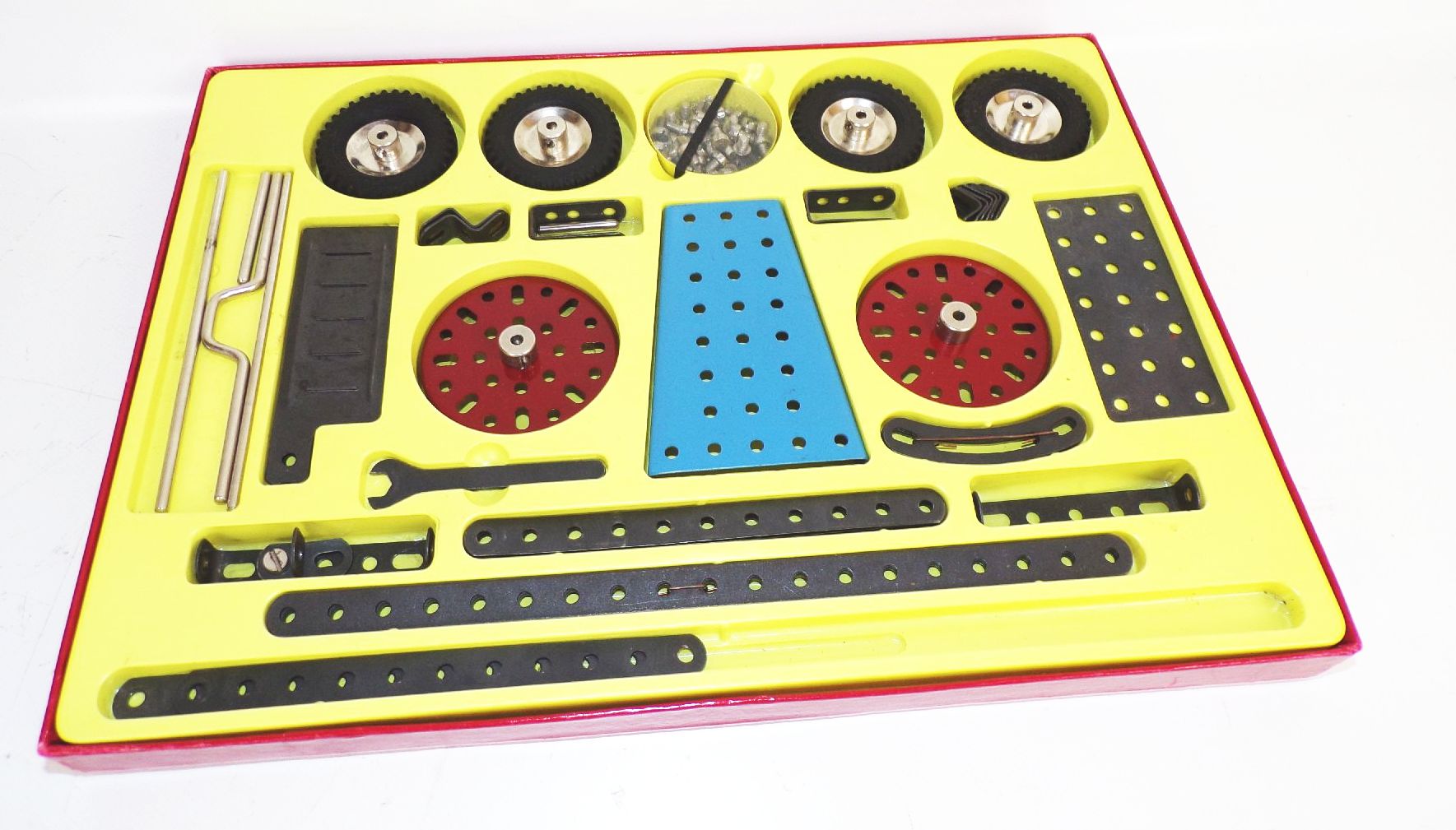 Scheffler Metall Baukasten 3 Stück Metallbaukästen DDR Spielzeug