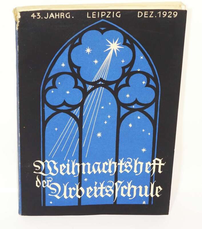 Anleitung Christbaumschmuck Weihnachtsheft der Arbeitsschule 1929 Pädagogik