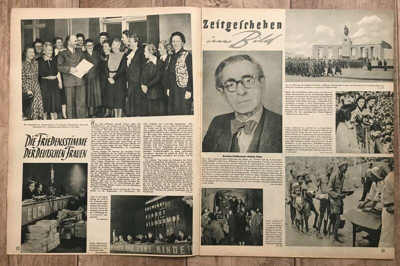 Illustrierte Rundschau verschiedene Ausgaben 1949 Zeitschrift