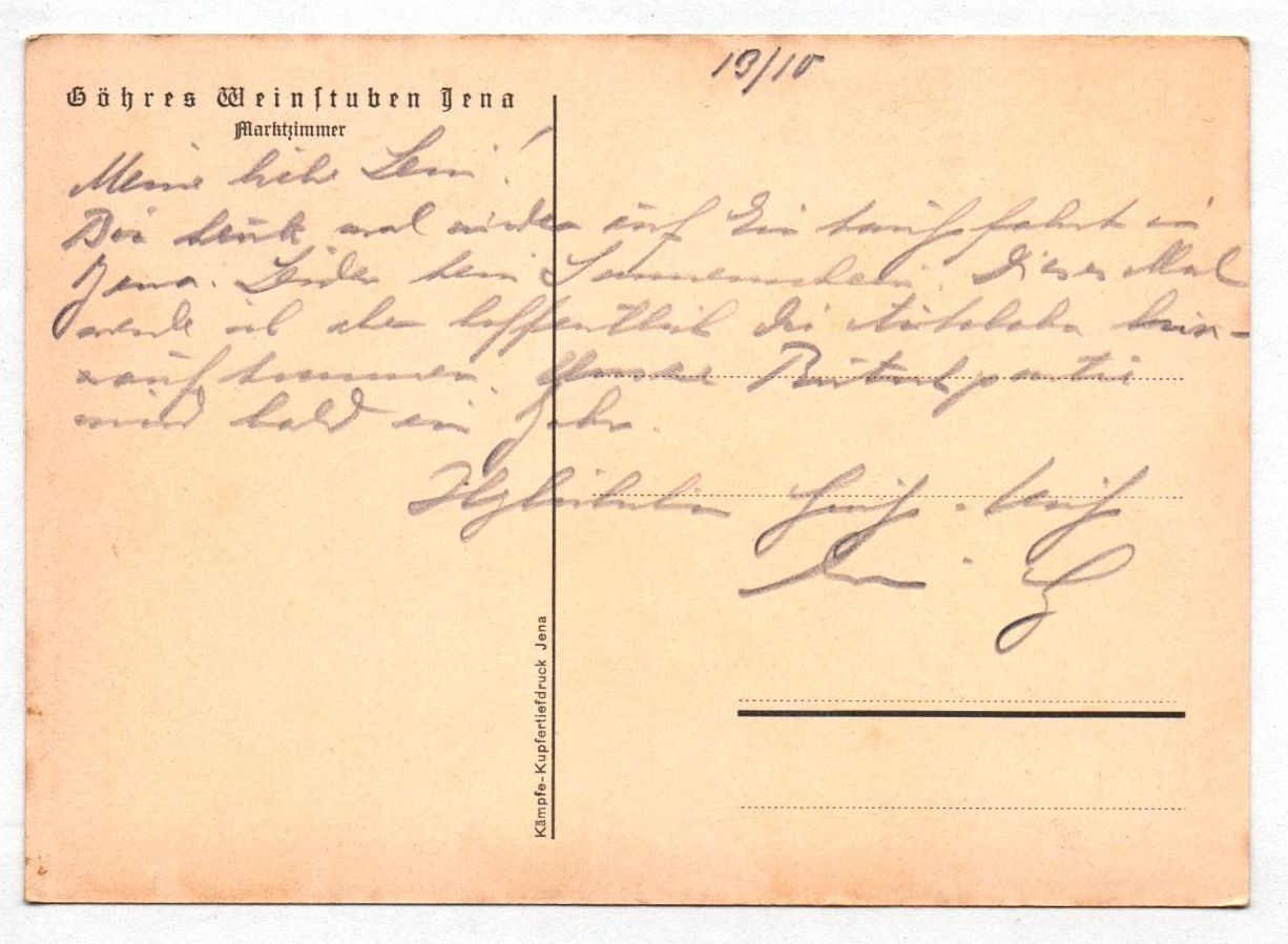 Ak Göhres Weinstuben Jena Ak Göhres Weinstuben Jena