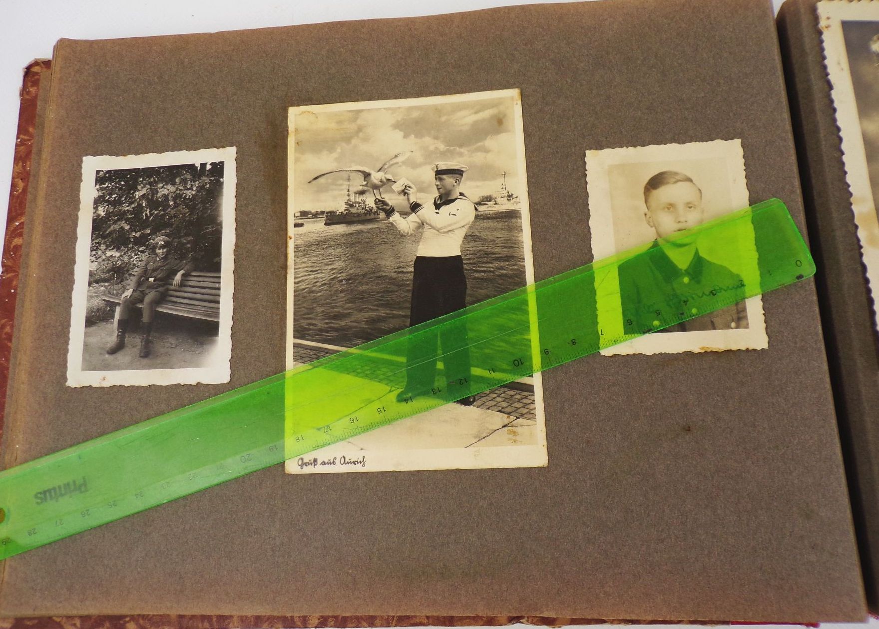 Marine Fotoalbum 2 Wk Schiffe Libau Norwegen Fjorde Matrosen WW2