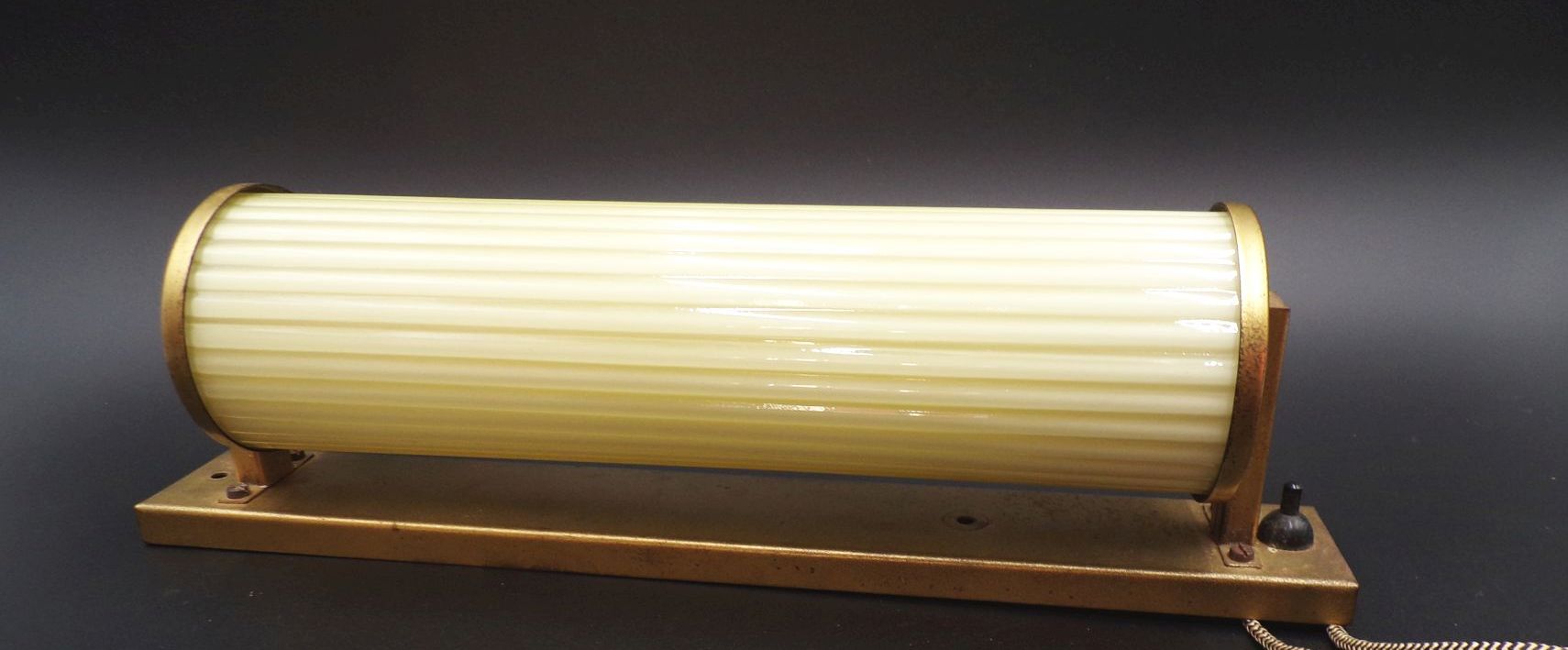 Alte Wandlampe Malecor Leuchte Bauhaus Art Deco Leuchte Leselampe