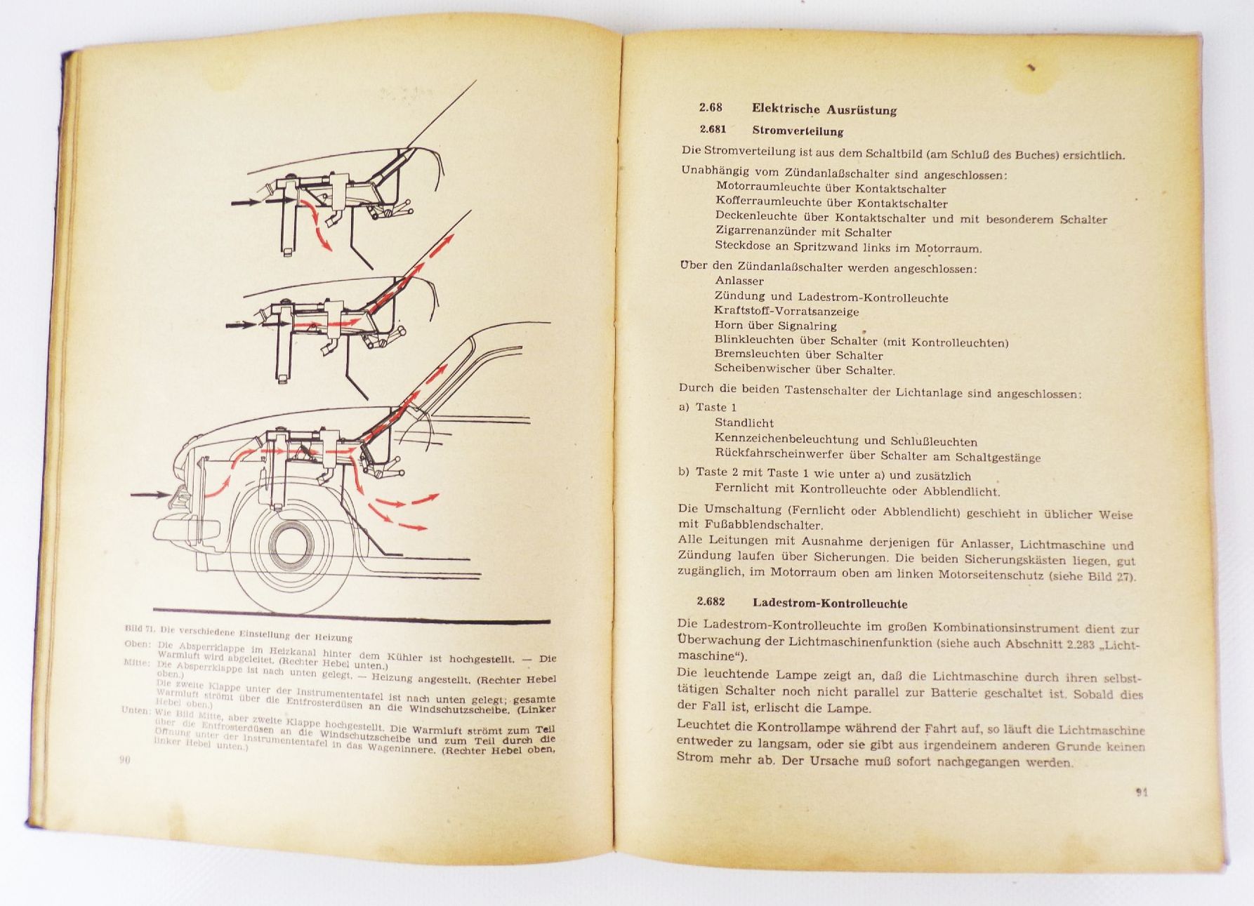 Betriebsanleitung PKW Wartburg Ausgabe 1958 DDR Original 