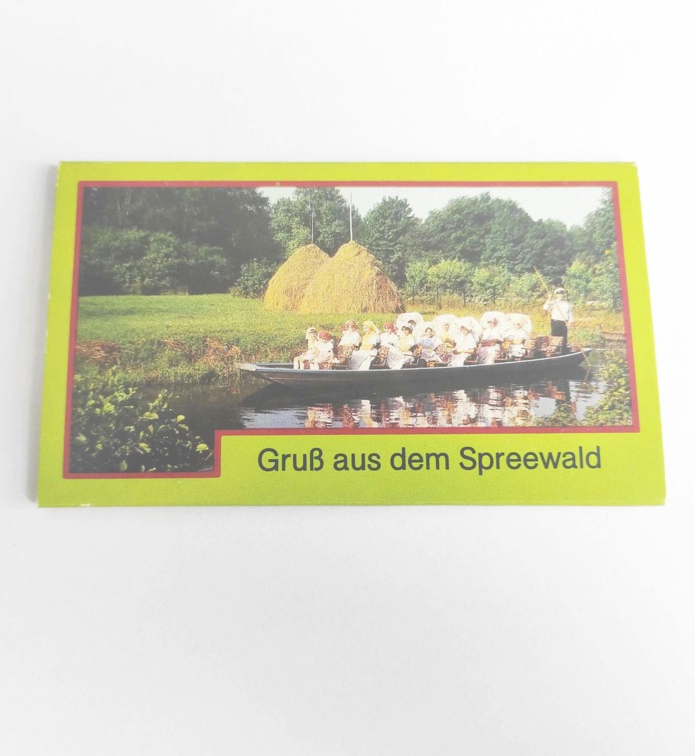 Gruß aus dem Spreewald Leporello 8 Bilder 1985