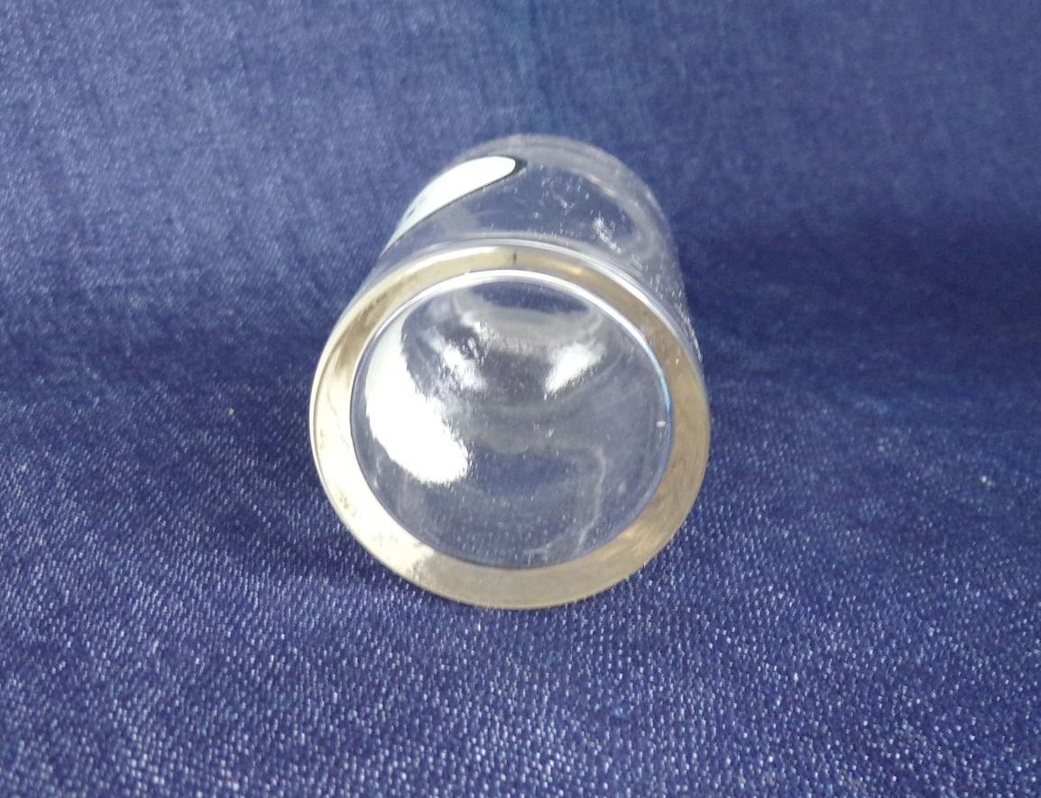 Alte Vorratsgefäß Ingwer Apothekerflasche 100 ml Glas Vintage Deko