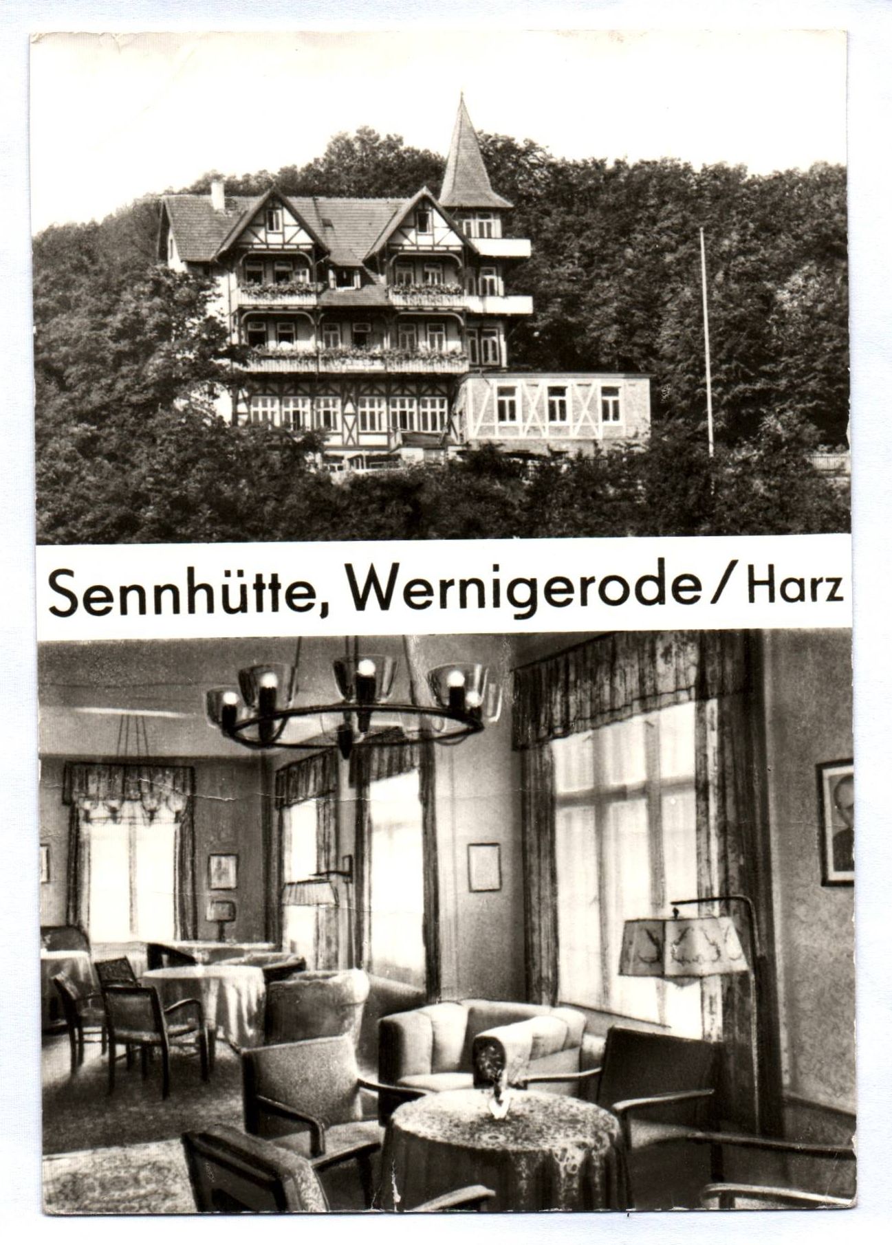Ak Sennhütte Wernigerode Harz Sachsen Anhalt DDR Ak Sennhütte Wernigerode Harz Sachsen Anhalt DDR