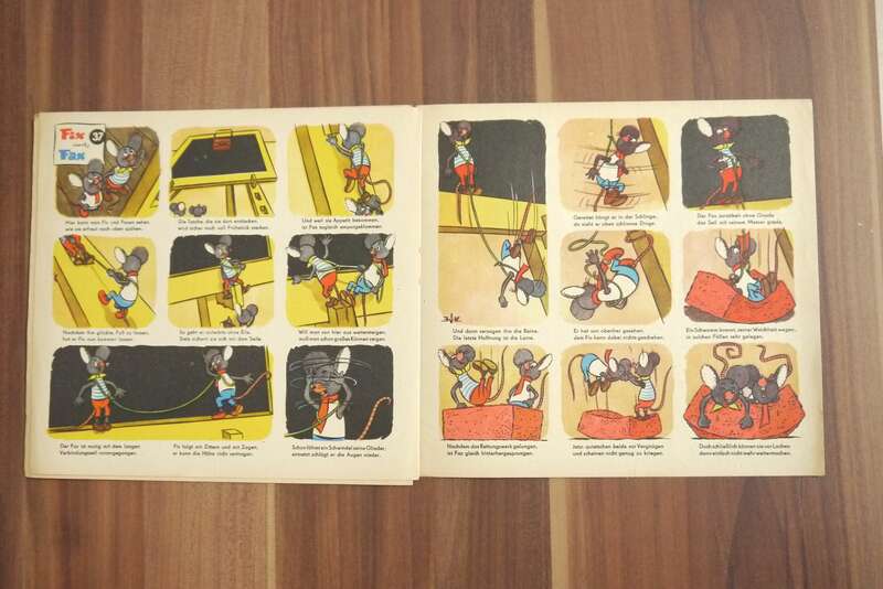 Atze der Fund im Wüstensand Heft 1 Jahrgang 1961 DDR Comic