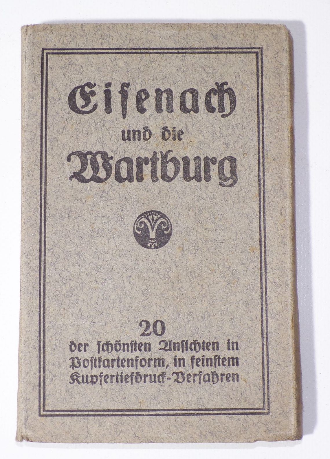 Leporello Eisenach und die Wartburg 20 schöne Ansichtskarten 1910er 1920er 