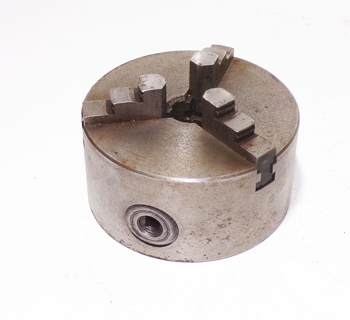 Altes Dreibackenfutter Spannfutter Drehfutter Durchmesser 85 mm 