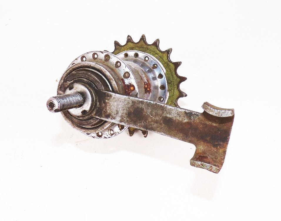 Alte Fichtel und Sachs Reichenbach 53 Torpedo Fahrradnabe Rücktrittnabe 