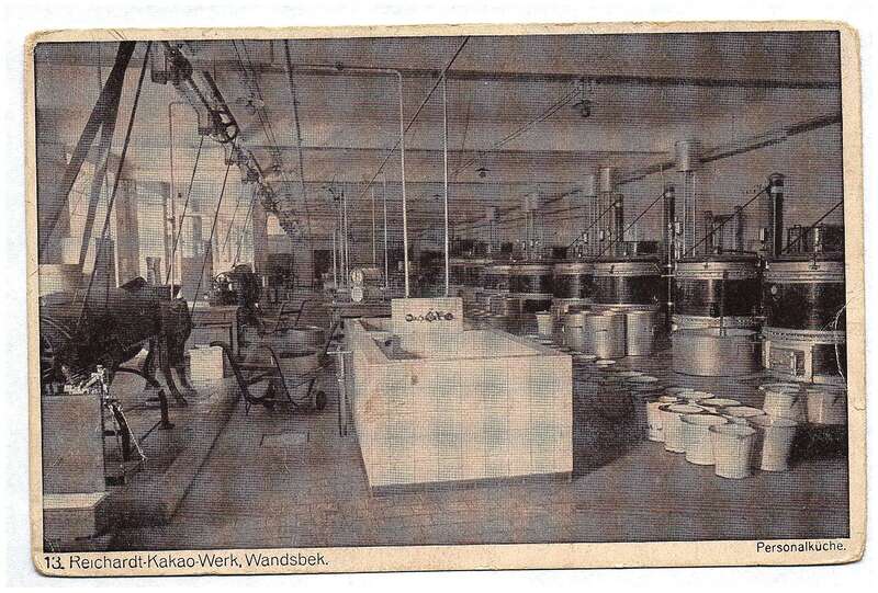 Ansichtskarten Reichardt Kakao Werk Wandsbek 6 Stück Postkarten