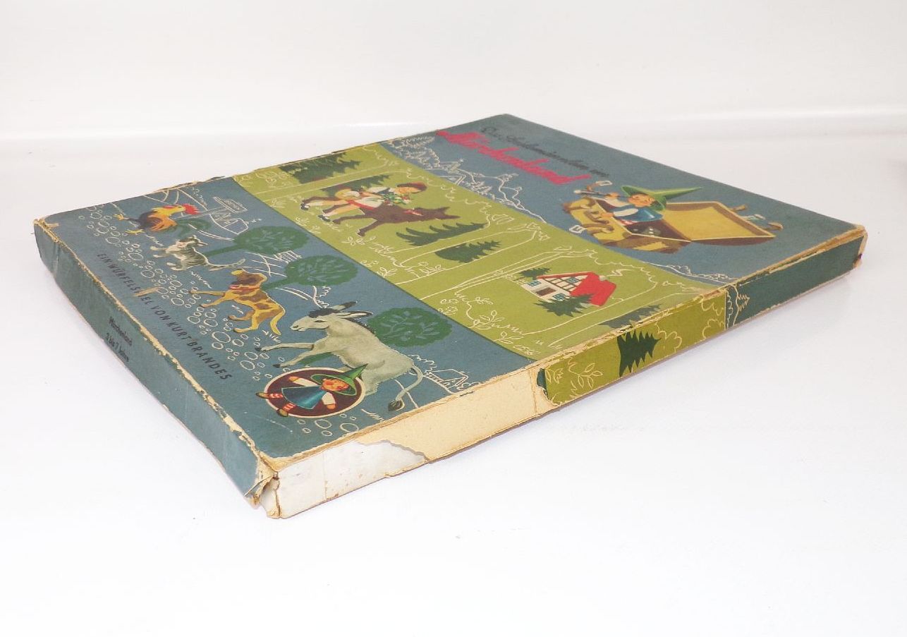 Das Spielmännlein im Märchenland Ein Würfelspiel von Kurt Brandes DDR Brettspiel Das Spielmännlein im Märchenland Ein Würfelspiel von Kurt Brandes DDR Brettspiel