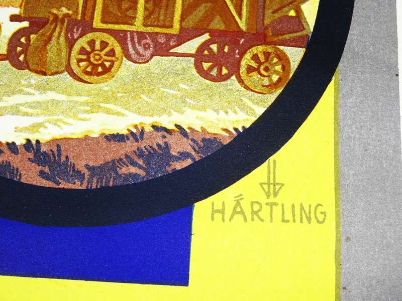 Plakat Elektromotoren Röge Chemnitz Jentsch Seifhennersdorf Härtling 1930er