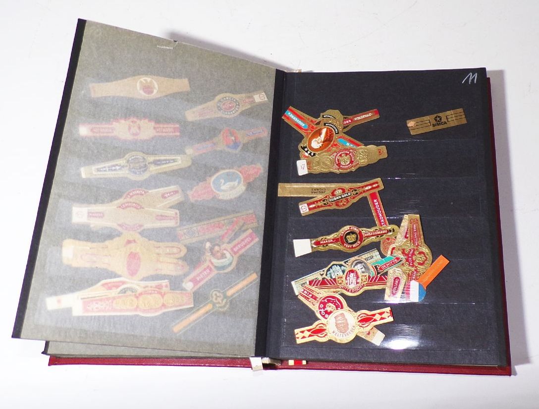 Großes Konvolut Zigarrenbauchbinden Bauchbinden Sammler Nachlass