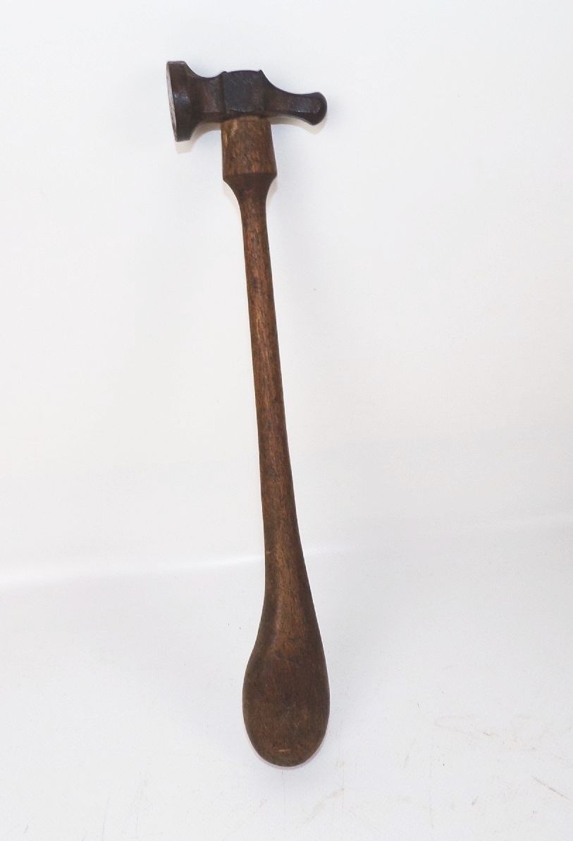 Alter Treibhammer Kugelhammer Karosserie Hammer Vintage Werkzeug