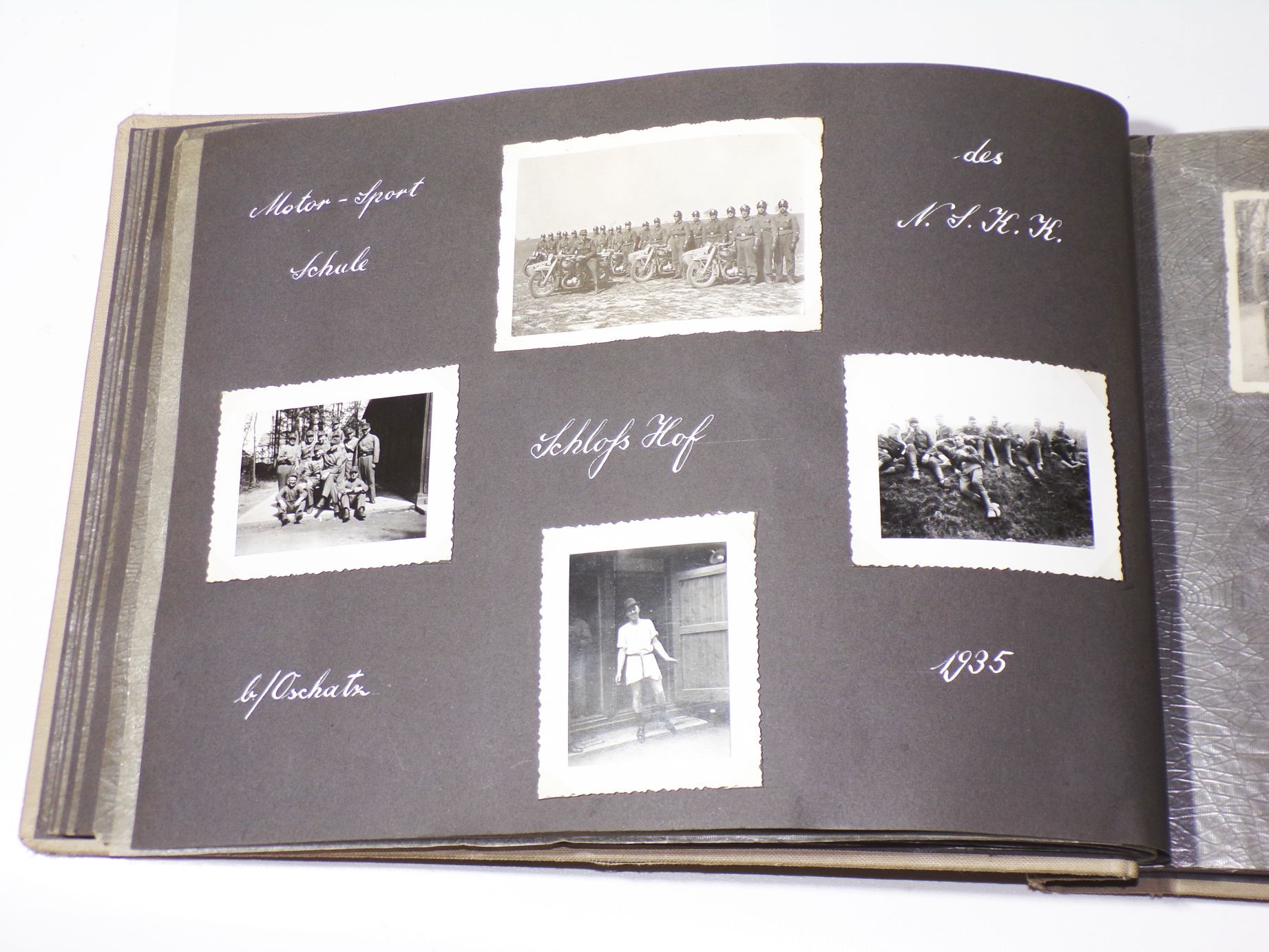 Fotoalbum Zivil Militär Kradfahrer Schützen Regt 1 Weimar 2 Wk