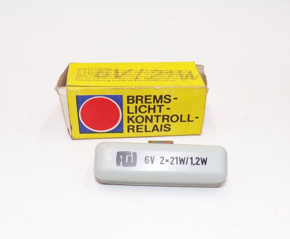 Bremslicht Kontrollrelais 6 Volt DDR 