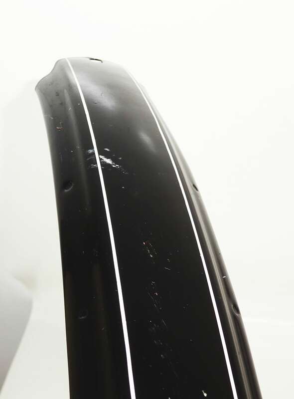 Alte Schutzbleche 26 Zoll schwarz liniert DDR unbenutzt Fahrradschutzbleche 