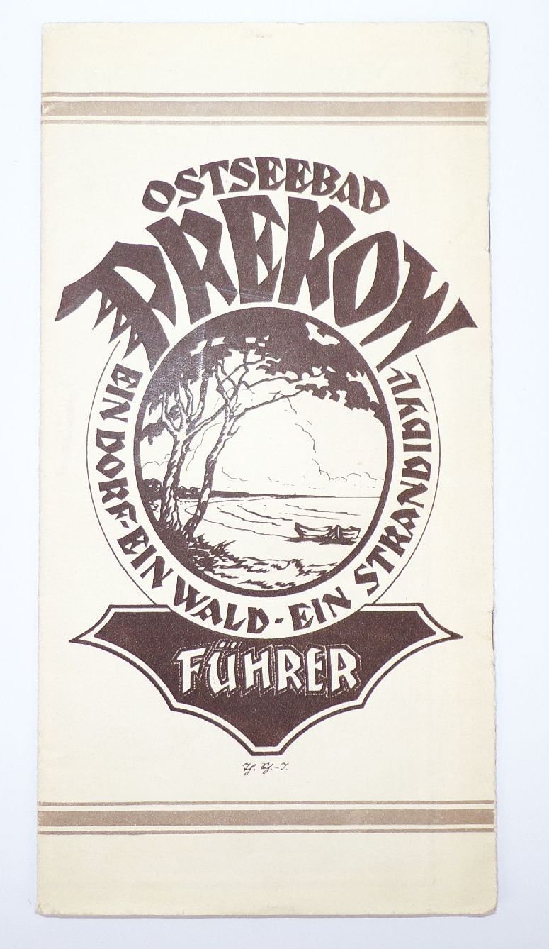 Reise Prospekt Ostseebad Prerow Führer um 1930