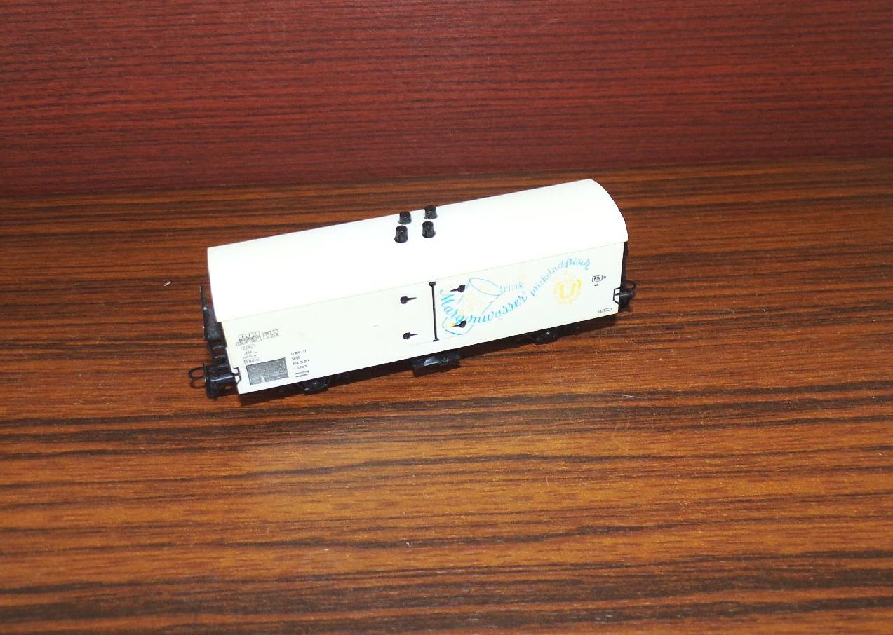 BTTB Margonwasser Mineralwasser Kühlwagen DDR Spur TT mit Verpackung 